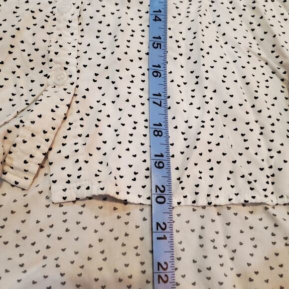 Velvet heart large women's button down blouse - Picture 8 of 12